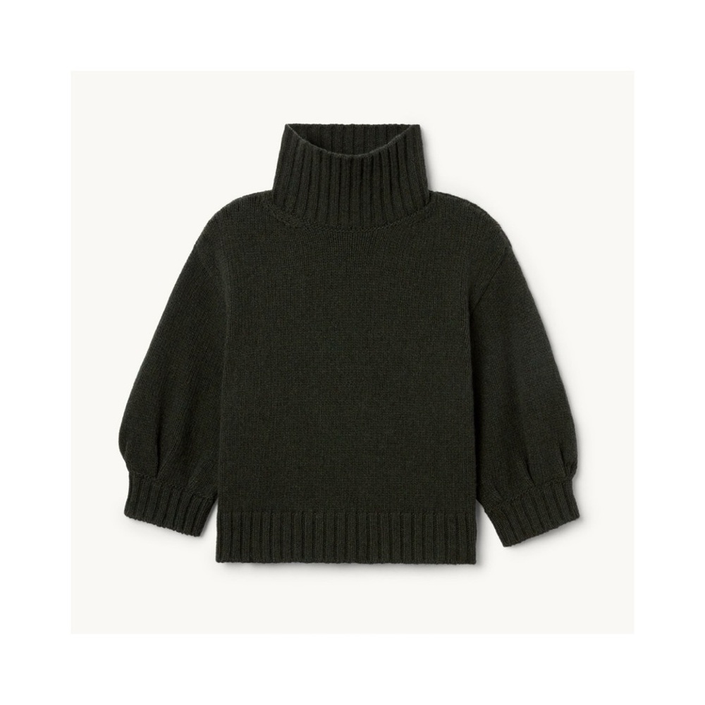 GWYN / G. Label by Goop One-And-Done Turtleneck (Sz XS) Wool Cashmere Forest